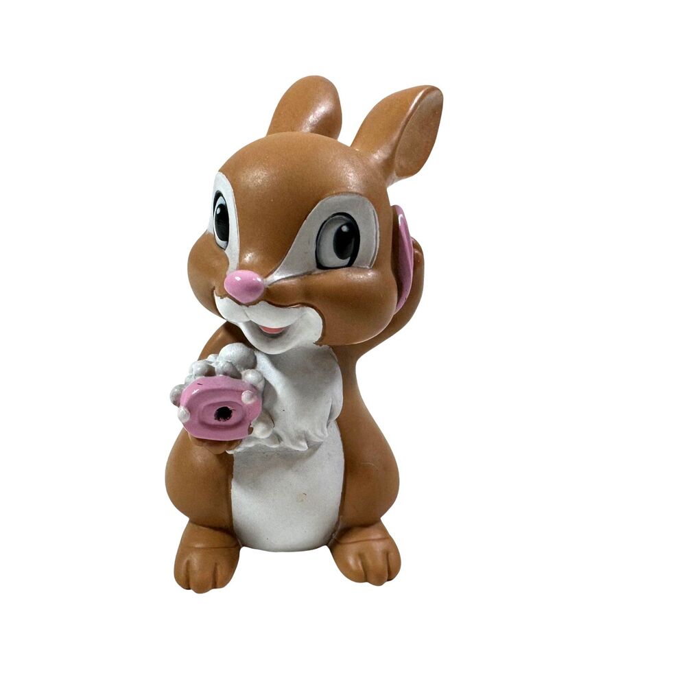 Disney Thumper Rabbit Water Squirt Toy Brown Cartoon Bambi Action Figure Kids